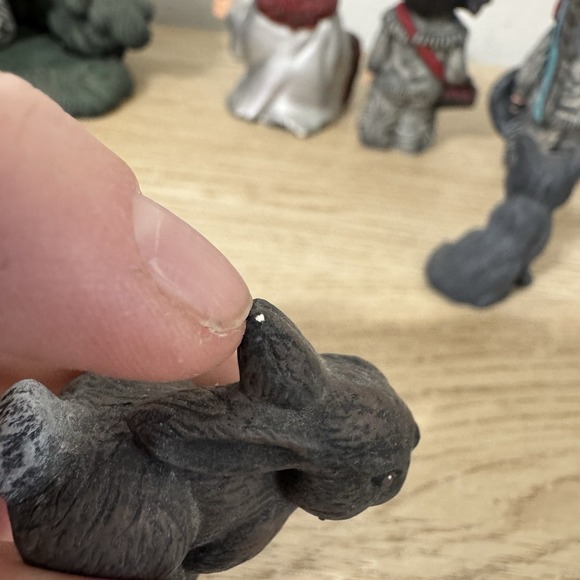 Native American Nativity Scene Kimple Hand Painted Ceramic 13 Pieces‎ Vintage - Picture 10 of 16